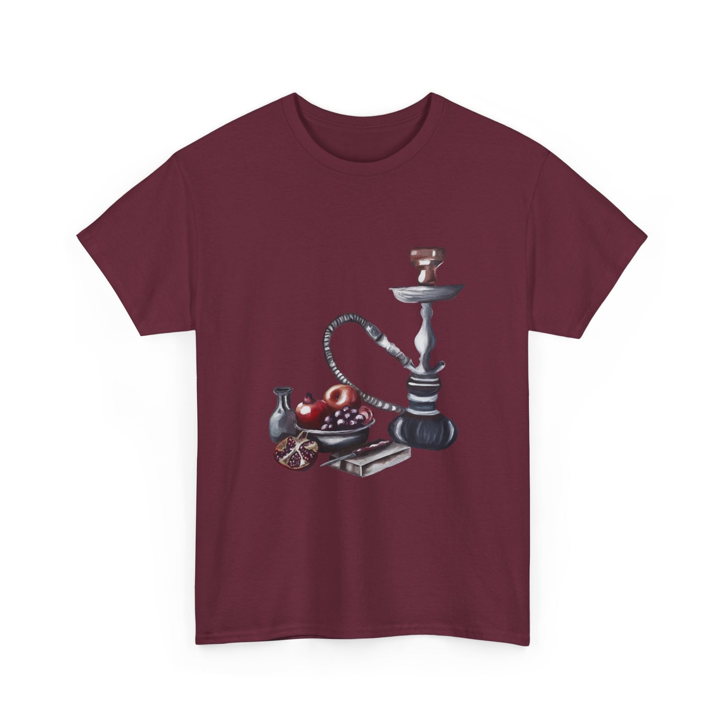 Hookah Lounge Tee — Vintage Shisha Pipe Graphic T-Shirt