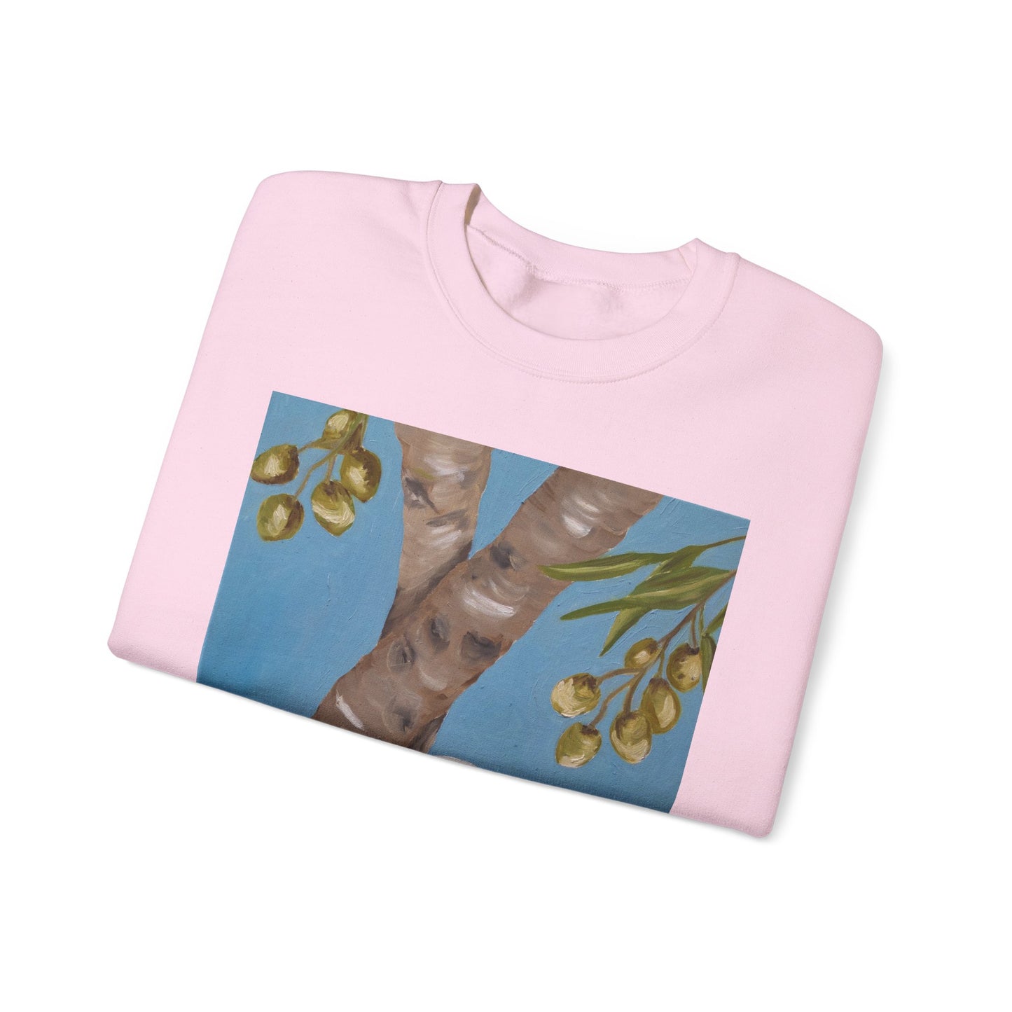 Even the Trees Will Testify Crewneck Sweatshirt — Cozy Nature-Lover Graphic