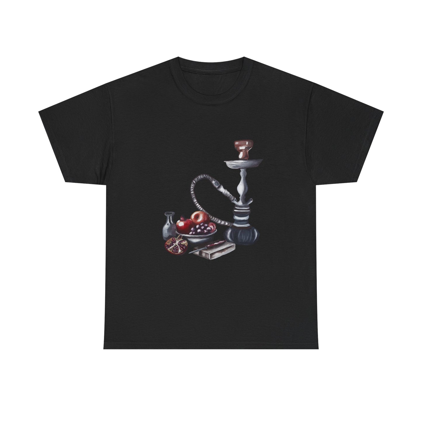 Hookah Lounge Tee — Vintage Shisha Pipe Graphic T-Shirt