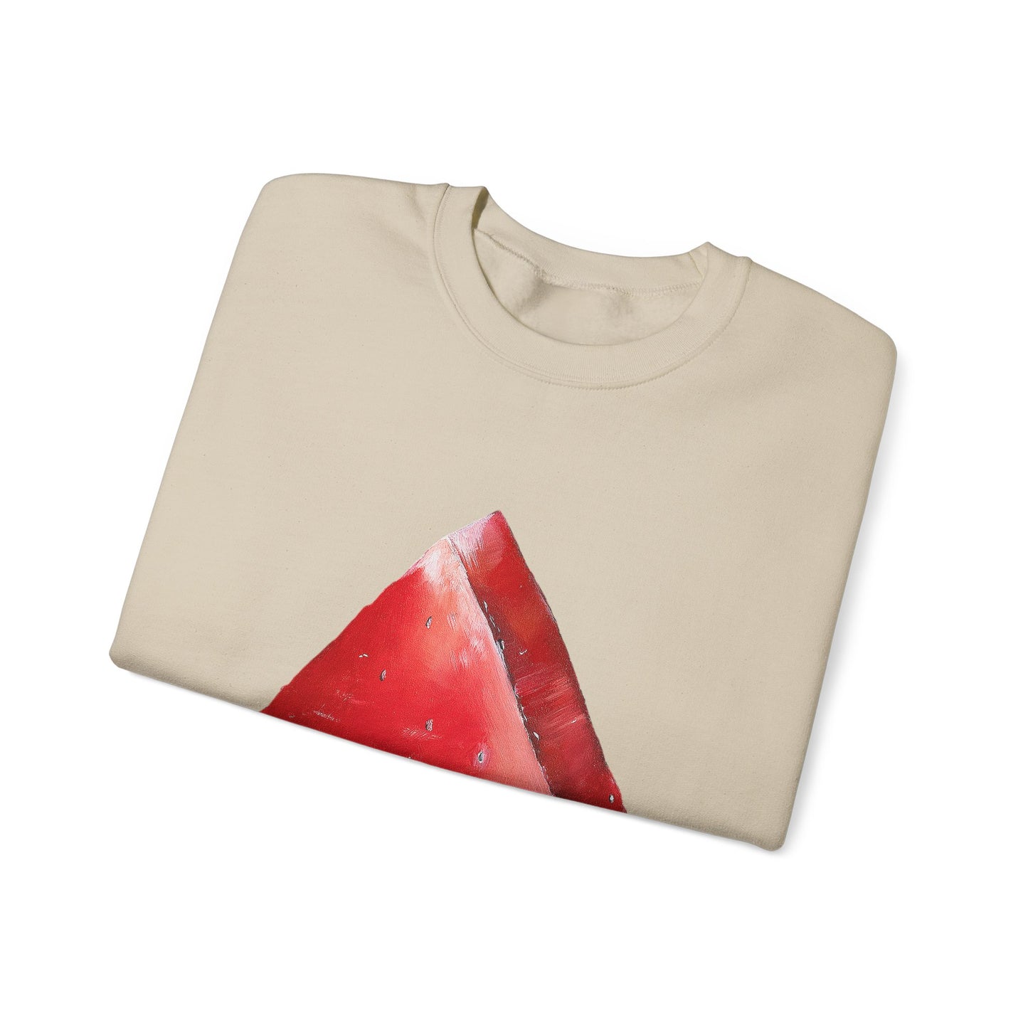 Watermelon Slice Sweatshirt — Cute Fruit Graphic Crewneck