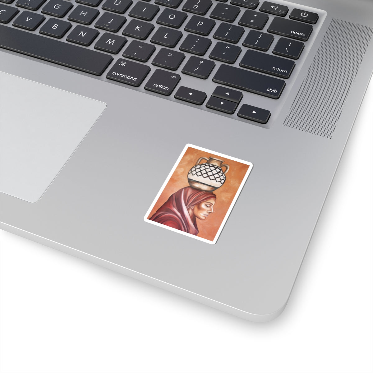 The Weight of her Land Sticker