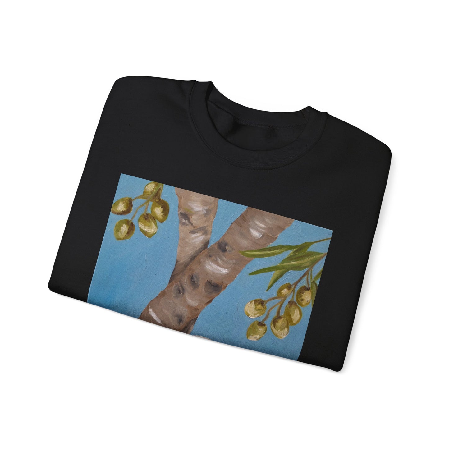 Even the Trees Will Testify Crewneck Sweatshirt — Cozy Nature-Lover Graphic