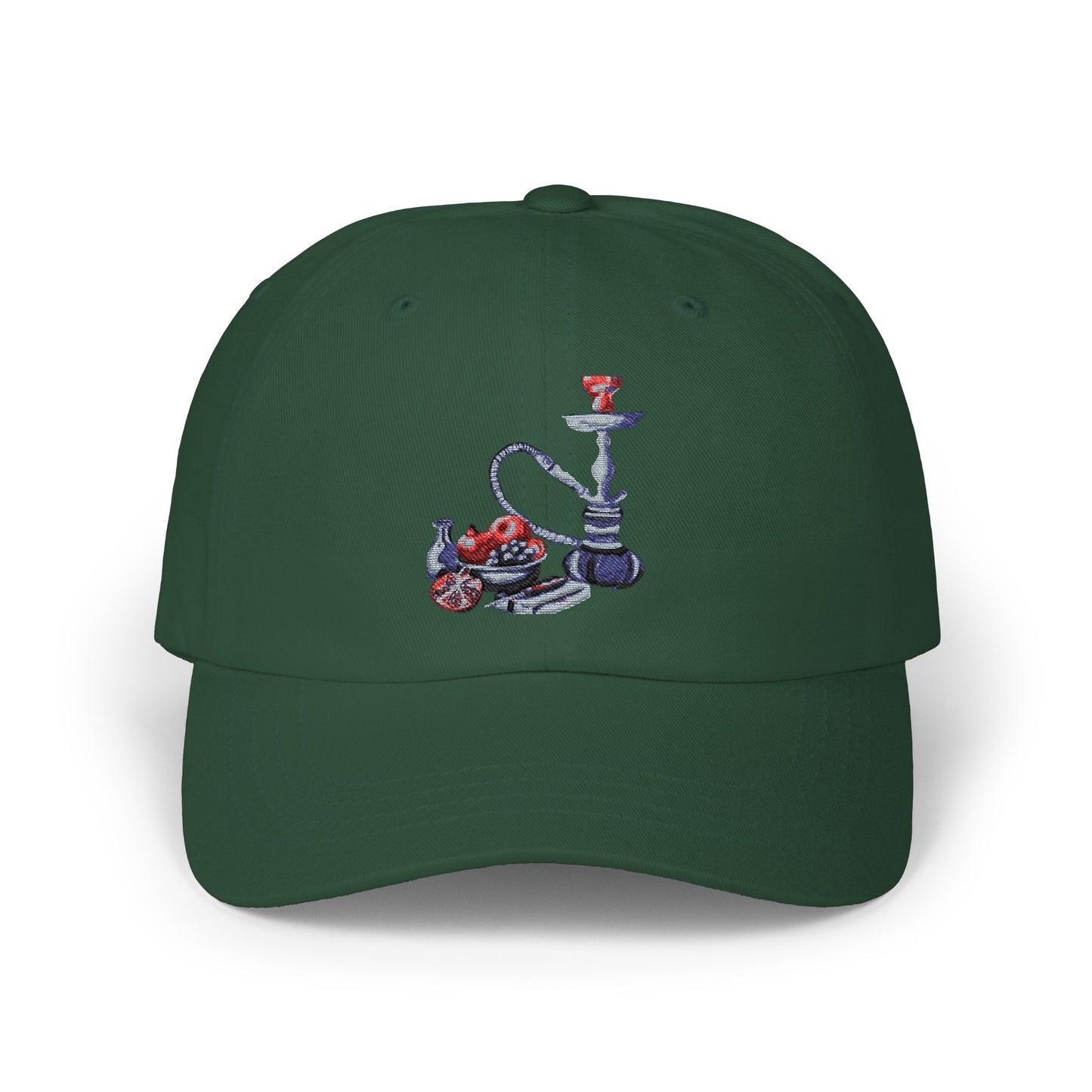 Table of Stories— Embroidered Hookah Design Baseball Hat