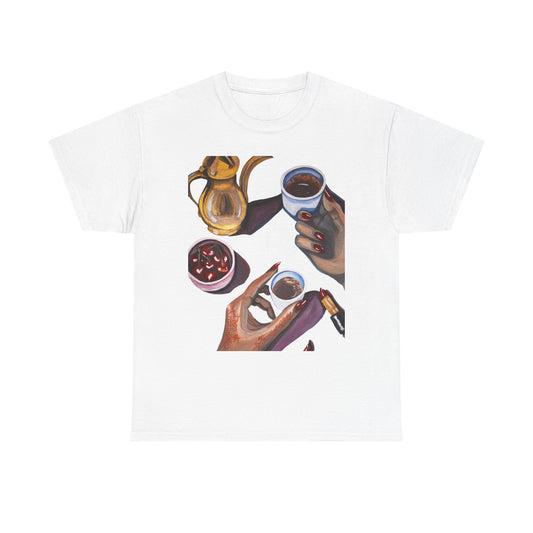 Coffee Graphic Tee — Morning Coffee Illustration T-Shirt