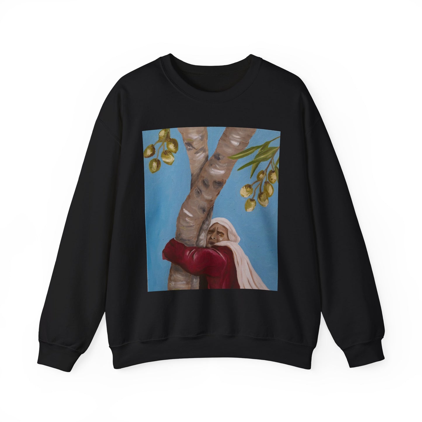Even the Trees Will Testify Crewneck Sweatshirt — Cozy Nature-Lover Graphic