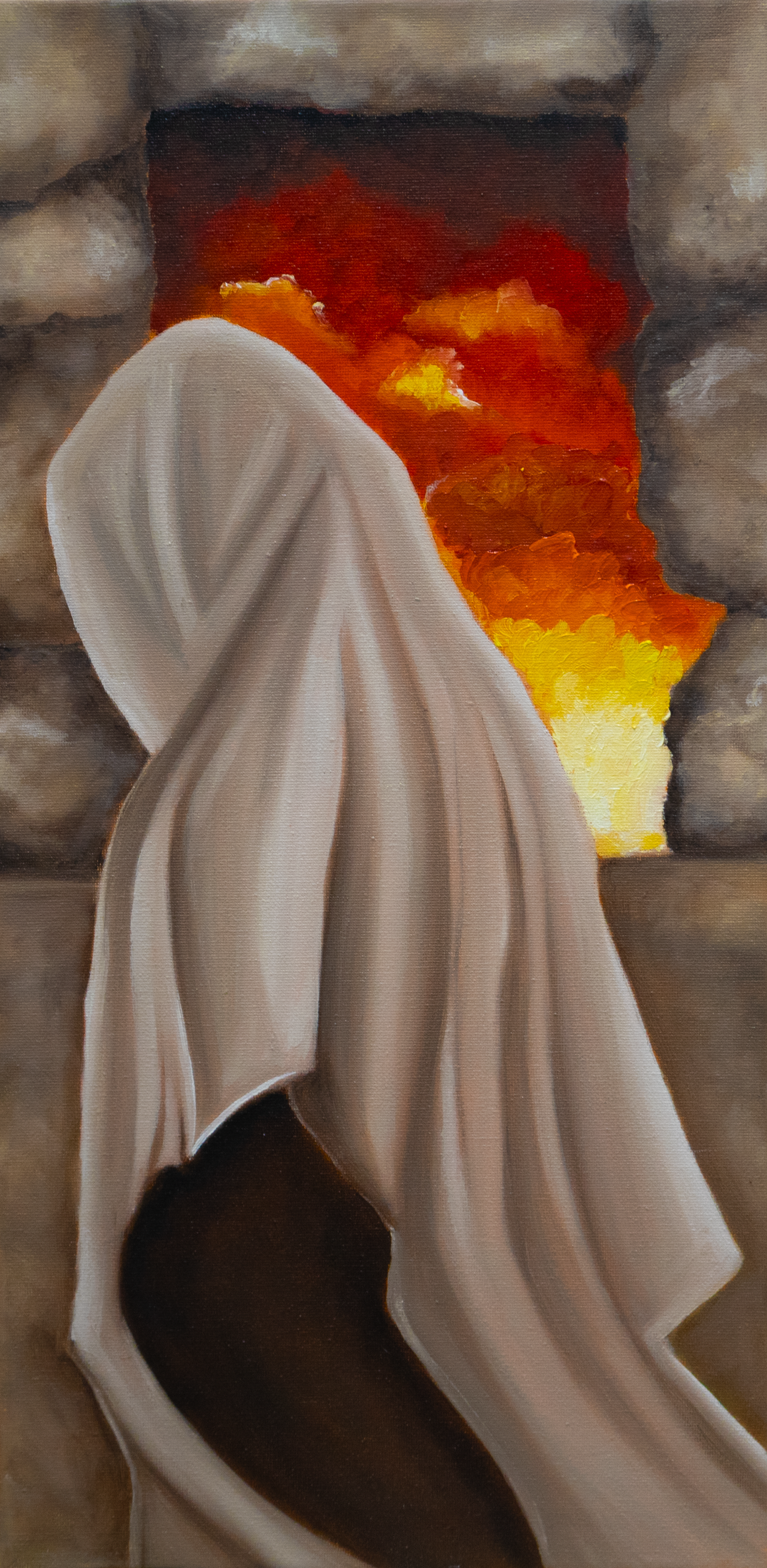 Between Ashes and Hope Original Painting