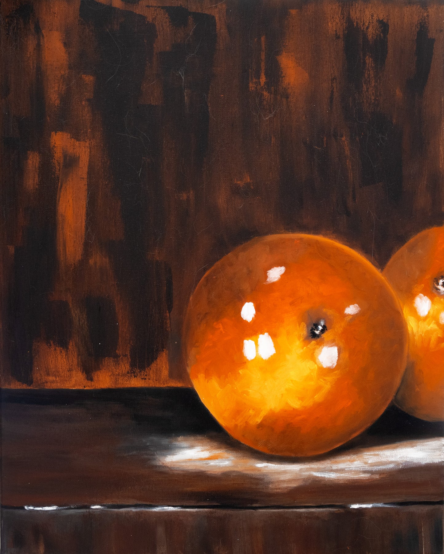 Even the Oranges Remember Original Oil Painting