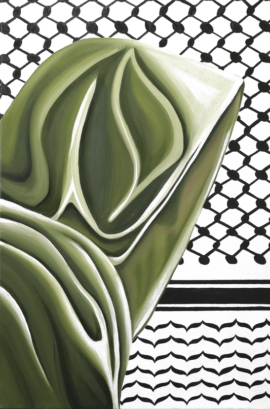 Veiled Identity Original Painting