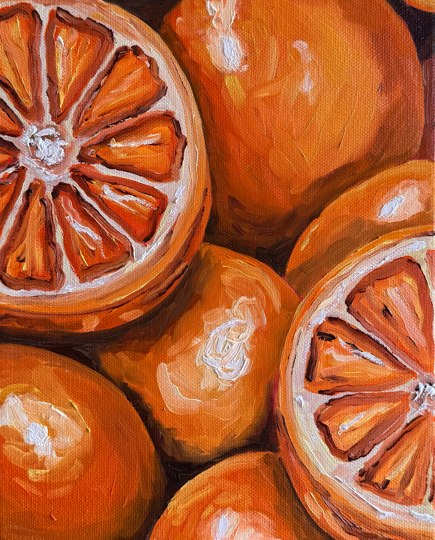 Slices of the Sun Original Painting