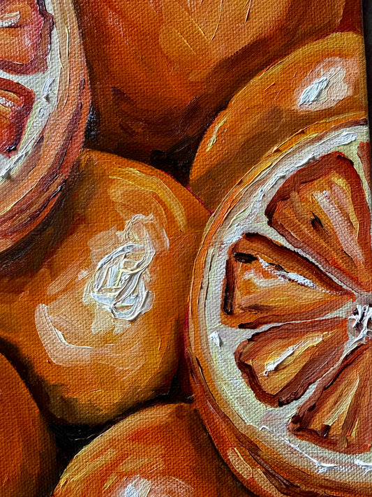 Slices of the Sun Original Painting